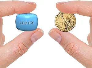 LEICEX Tiny Bluetooth Speaker, Travel Small Speakers Bluetooth Wireless Pillow Perfect for Travel Outdoor Sound (Blue)