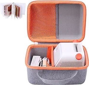 co2CREA Hard Case Replacement for Yoto Player Kids Audio Music Player Children Speaker Plays Audiobook Cards Radio and Card Case Hold up to 36 Yoto Cards