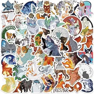 Sticker Up Your Life with Warriors Cats Funny Stickers!
